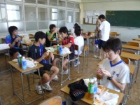 21日-学校練習-昼食-1